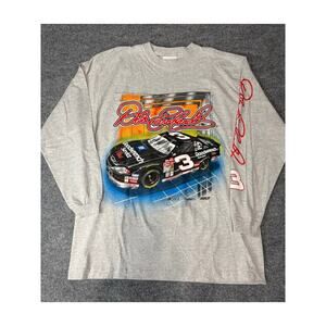 Vintage Dale Earnhardt 3 Goodwrench NASCAR Long Sleeve Shirt Mens XL  Racing Tee